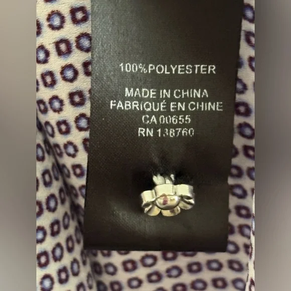 Sleeveless Blue Check Ruffle-Trim Top - Picture 5 of 8